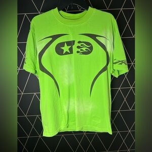 Brand new hellstar t shirt Green Graphic Short Sleeve Tee